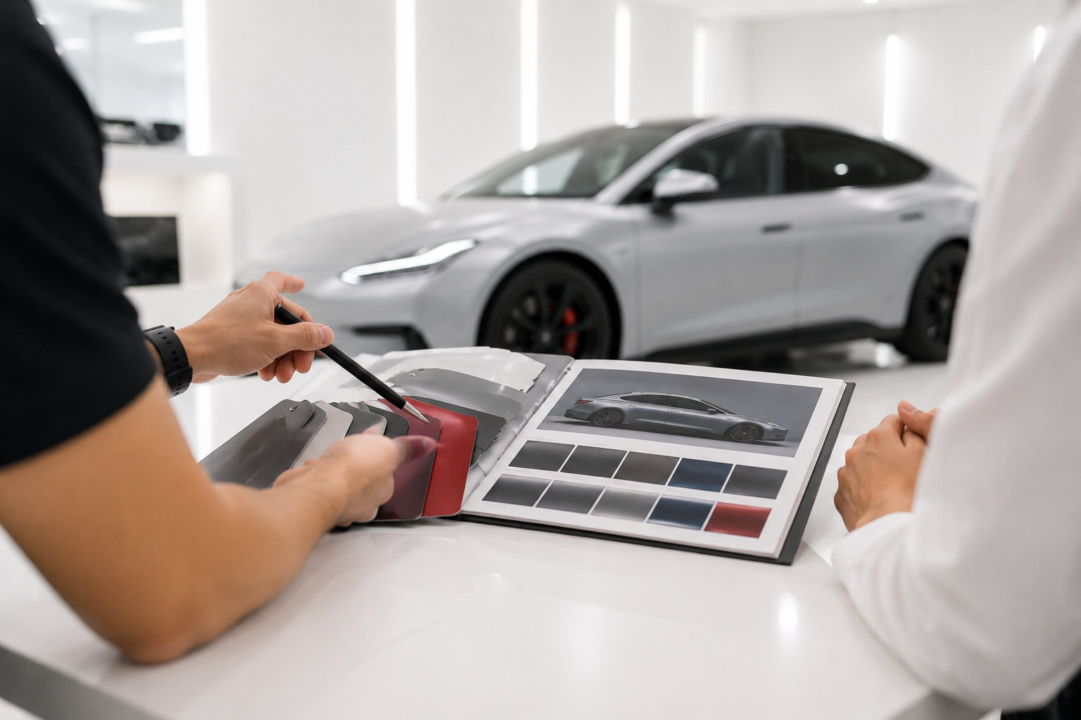 บริการ Wrap เปลี่ยนสีรถยนต์ เปลี่ยนลุคใหม่ให้รถคันโปรด ที่ Tip Auto