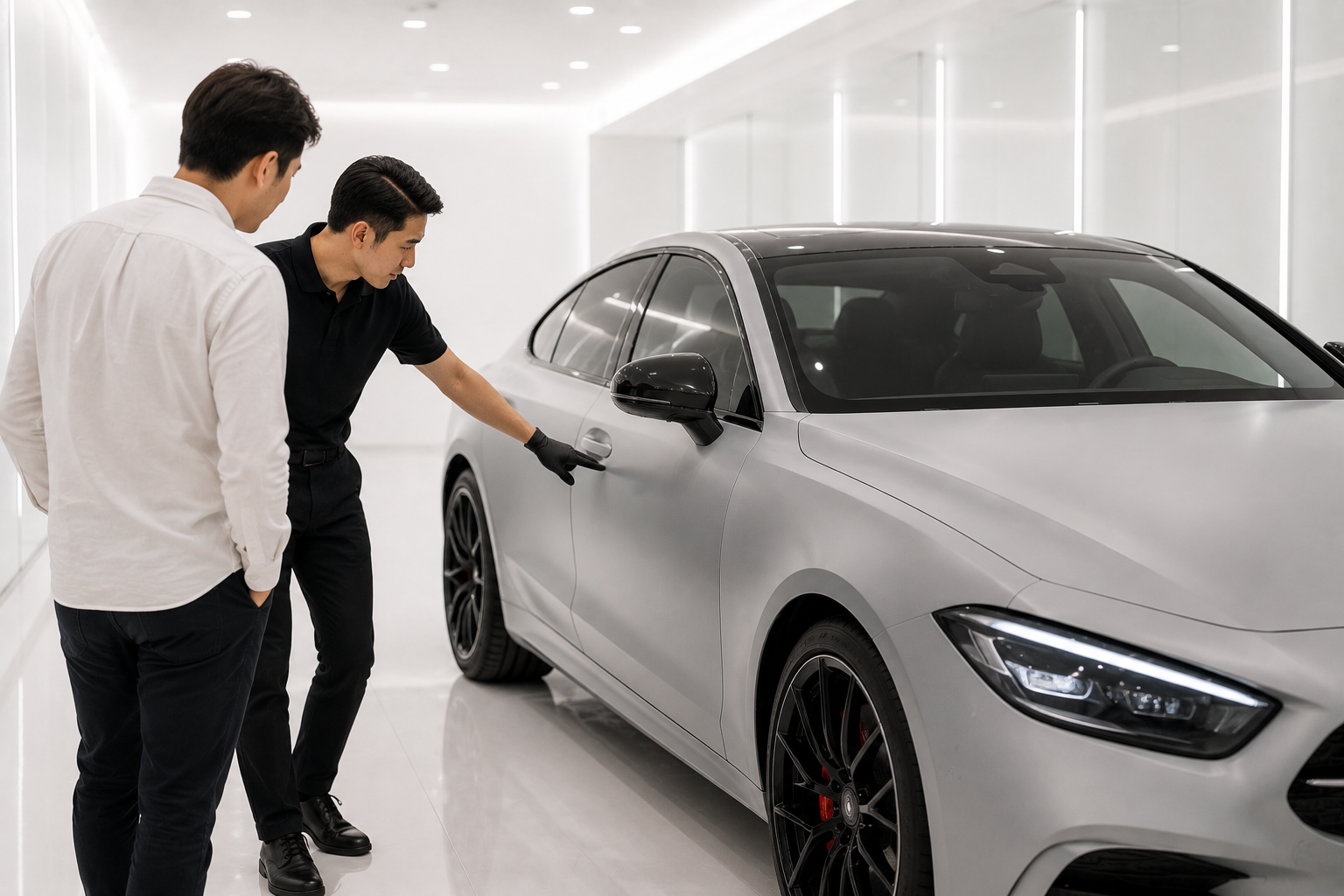 บริการ Wrap เปลี่ยนสีรถยนต์ เปลี่ยนลุคใหม่ให้รถคันโปรด ที่ Tip Auto